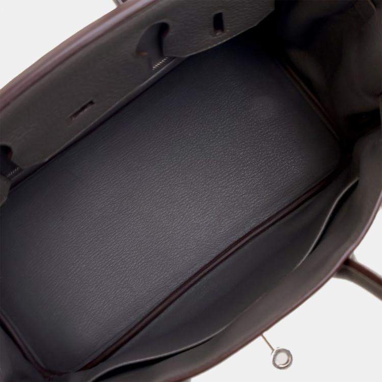 Pre Owned Hermes Grey Togo Birkin Retourne 30