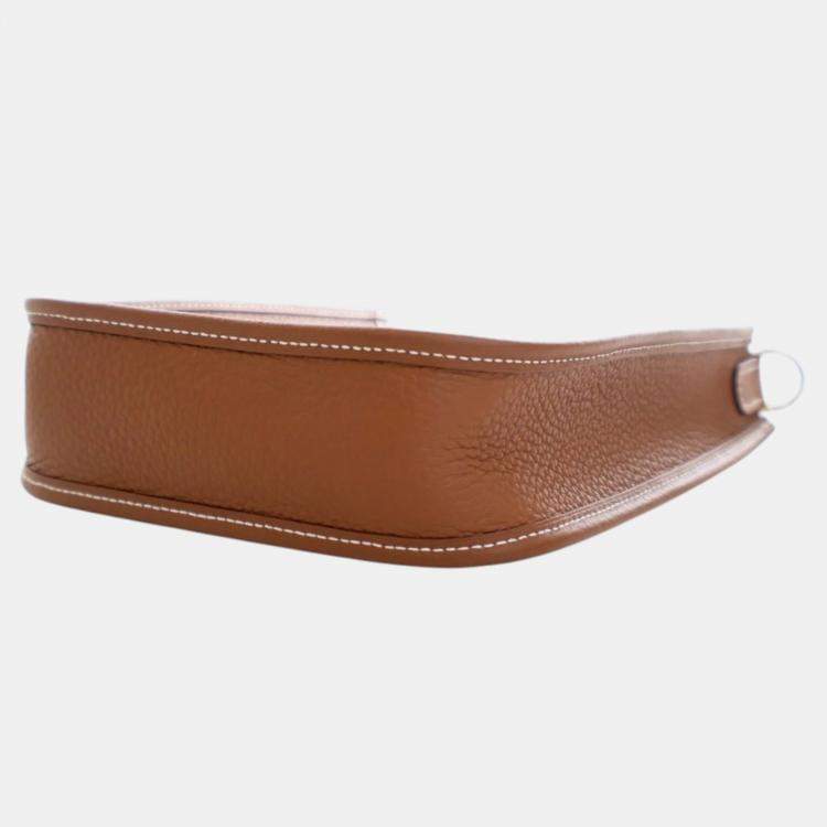 Pre Owned Hermes Brown Clemence Evelyne 16 TPM