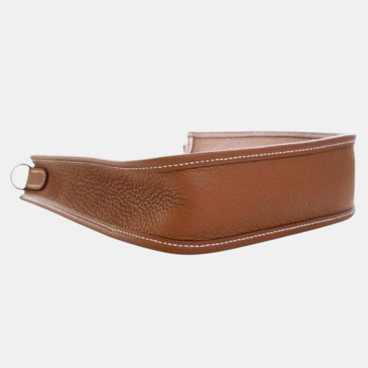 Pre Owned Hermes Brown Clemence Evelyne 16 TPM