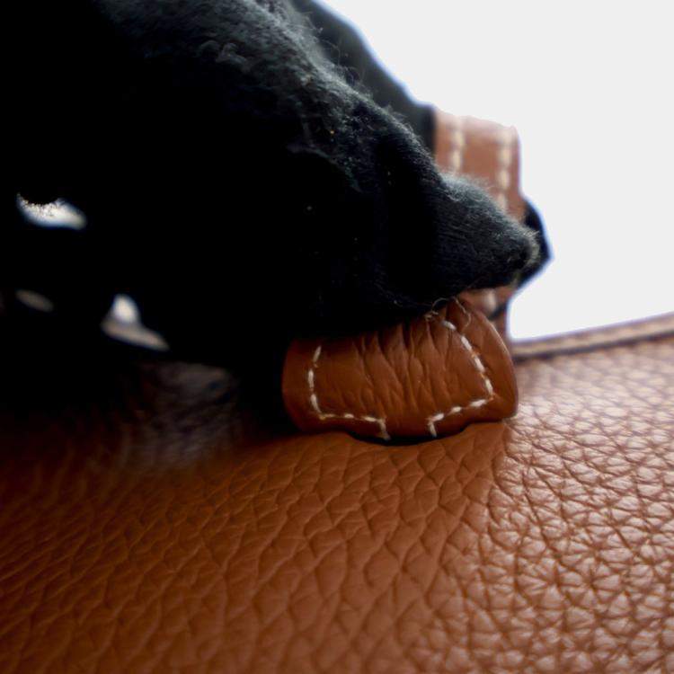 Pre Owned Hermes Brown Clemence Evelyne 16 TPM