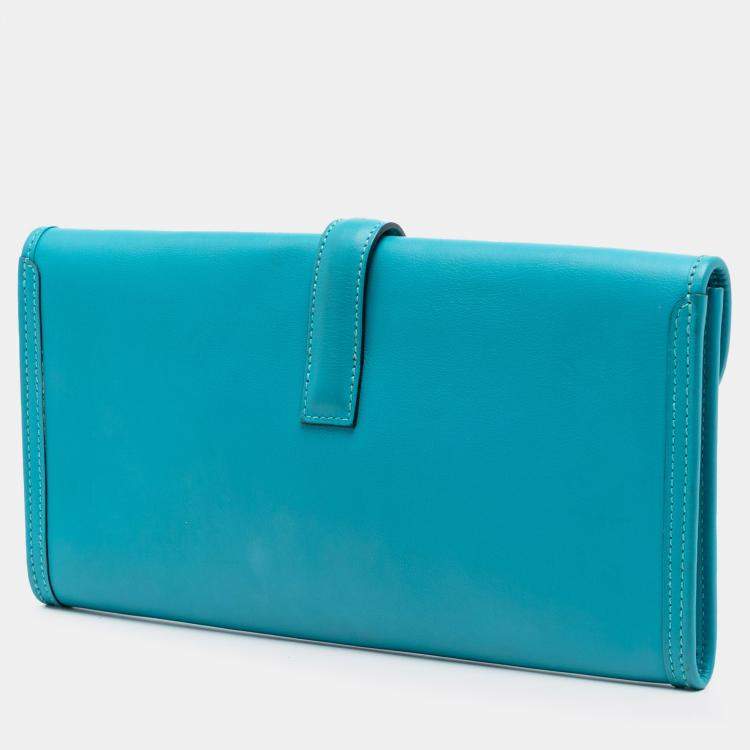 Pre Owned Hermes Blue Swift Jige Elan 29