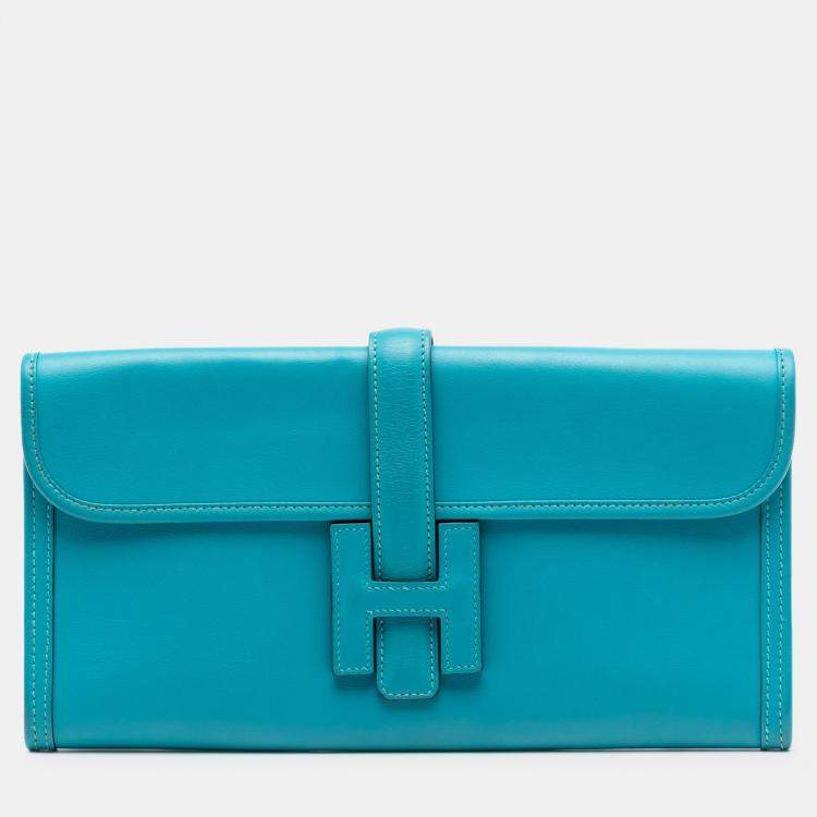 Pre Owned Hermes Blue Swift Jige Elan 29