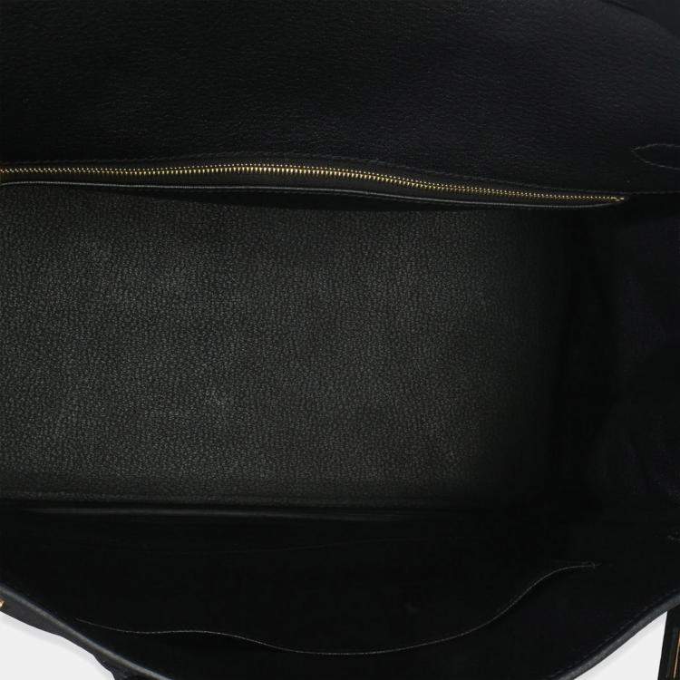 Pre Owned Hermes Black Togo Birkin 35 RGHW