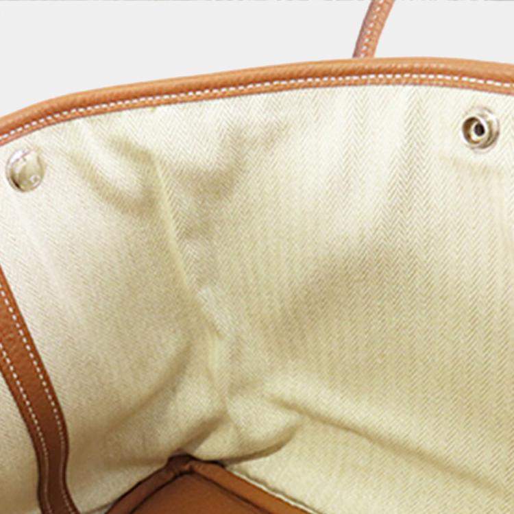 Pre Owned Hermes Brown Negonda Garden Party 30