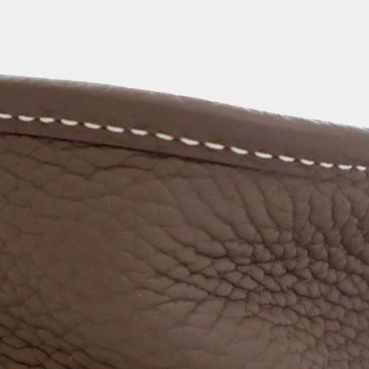 Pre Owned Hermes Brown Clemence Evelyne 16 Amazone