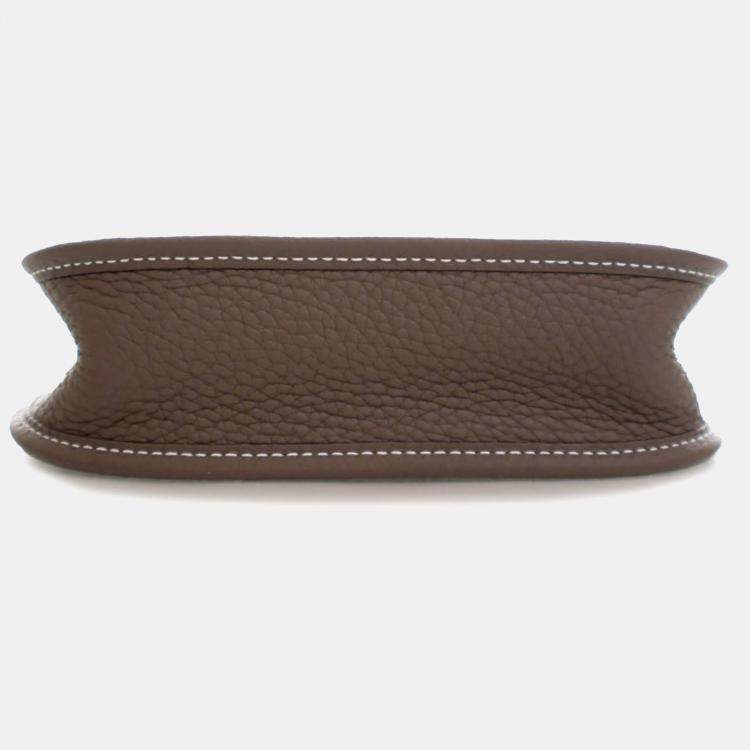 Pre Owned Hermes Brown Clemence Evelyne 16 Amazone