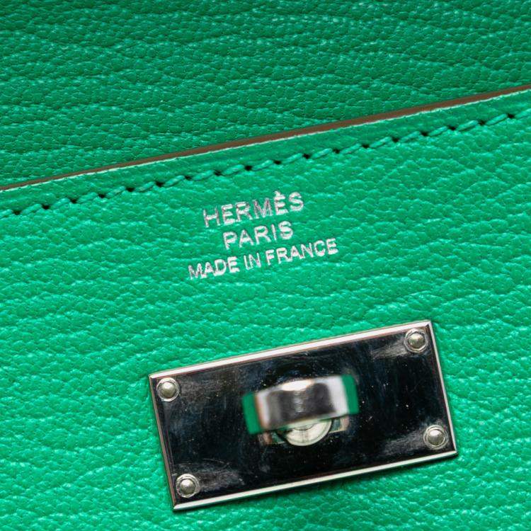 Pre Owned Hermes Chevre Mysore Kelly Longue Wallet