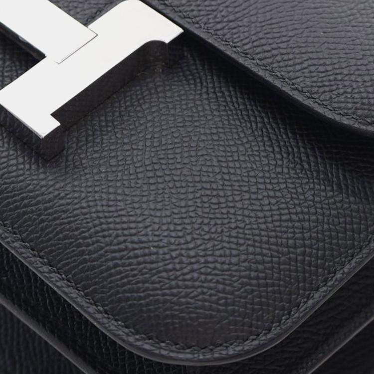Pre Owned Hermes Black Mini Epsom Constance III 18