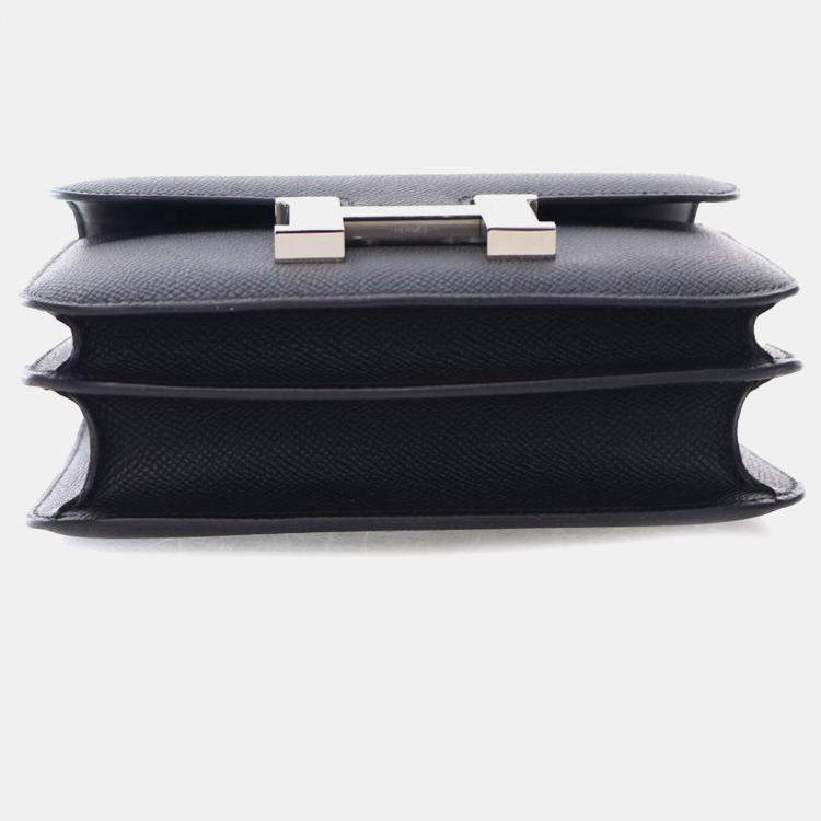 Pre Owned Hermes Black Mini Epsom Constance III 18