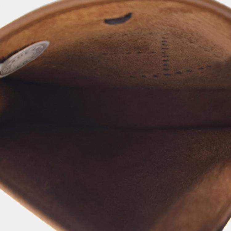 Pre Owned Hermes Brown Clemence Evelyne 16 TPM