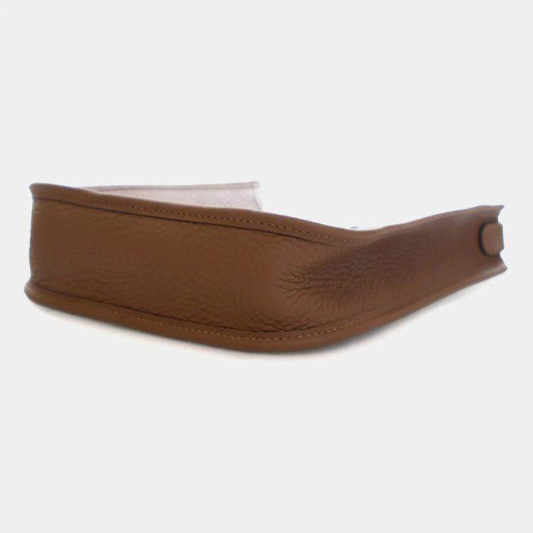 Pre Owned Hermes Brown Clemence Evelyne 16 TPM