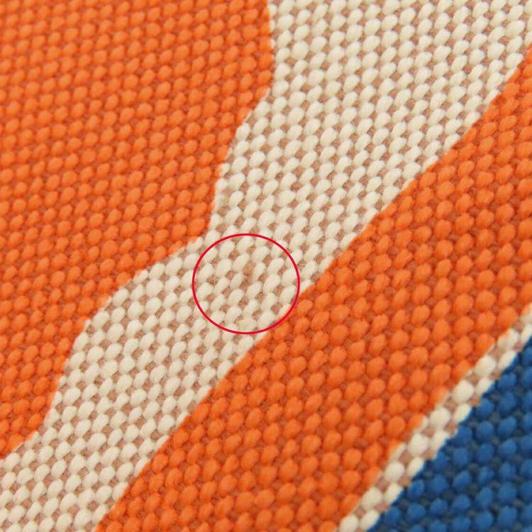 Pre Owned Hermes Brown Toile Escale a la Plage Beach Bag