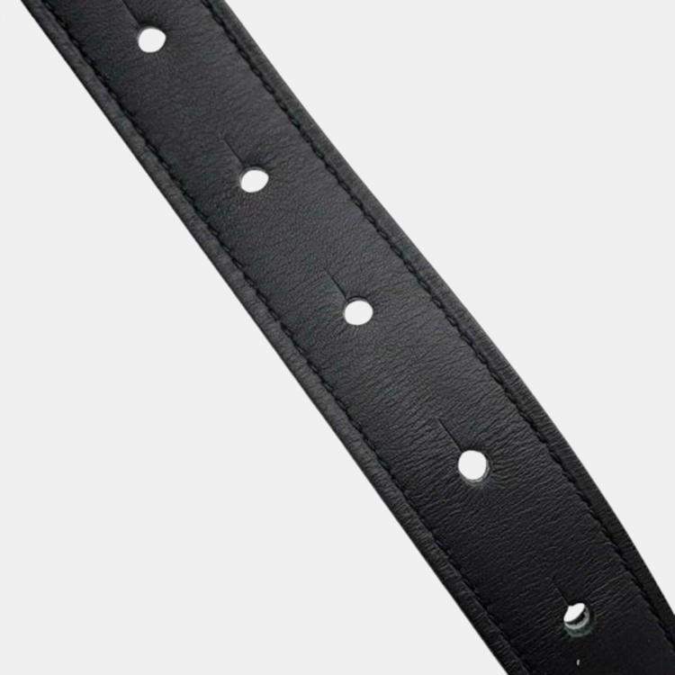 Pre Owned Hermes Black Swift Elan Pocket 24 Belt Bag