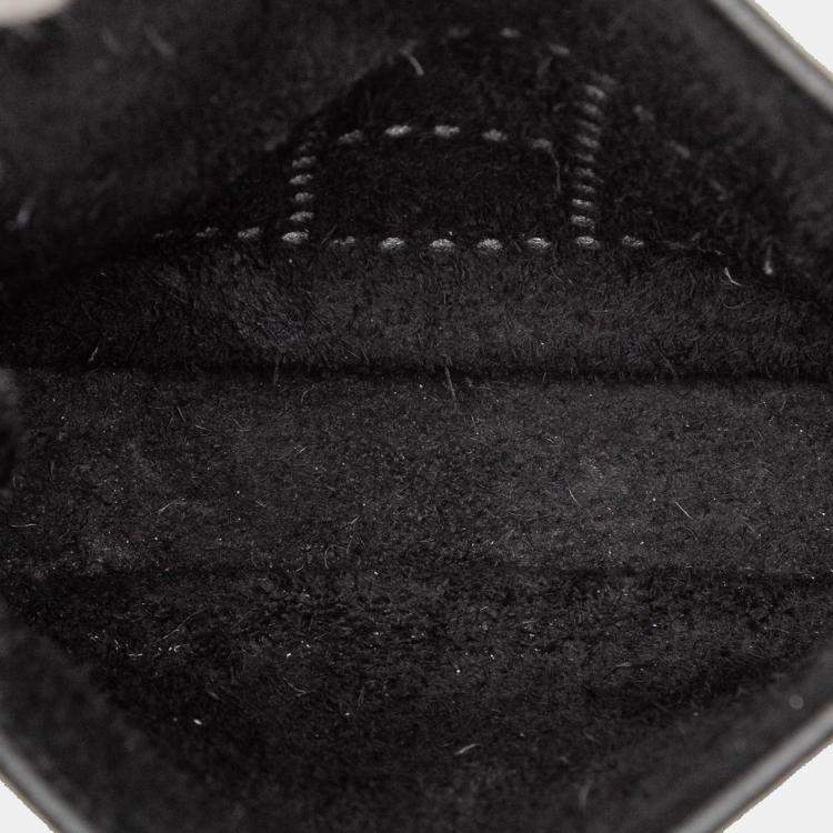 Pre Owned Hermes Black Clemence Evelyne TPM 16