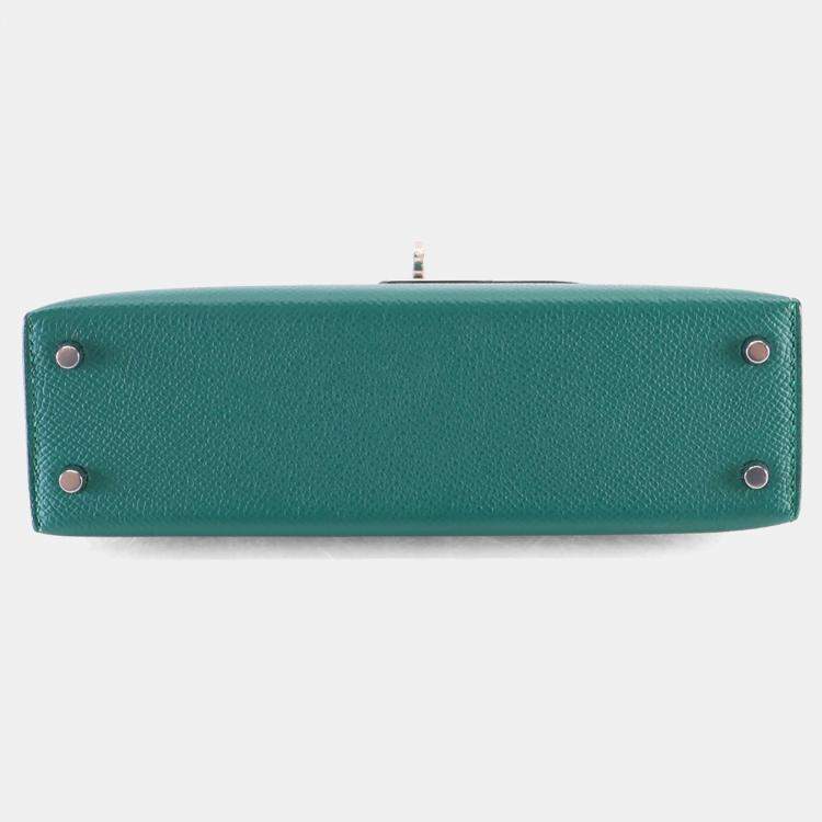 Pre Owned Hermes Malachite Epsom Mini Kelly 20