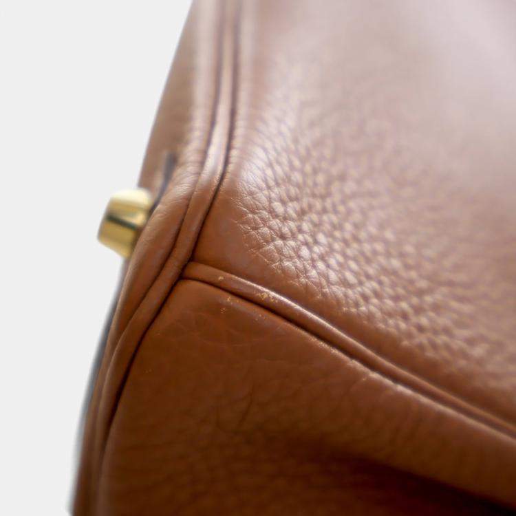 Pre Owned Hermes Gold Togo Birkin 25
