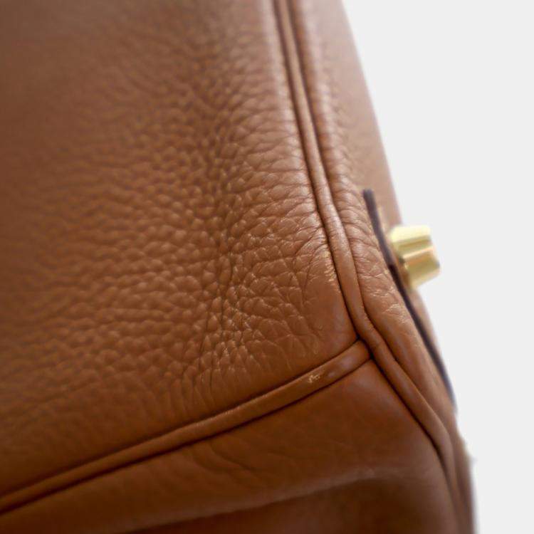Pre Owned Hermes Gold Togo Birkin 25