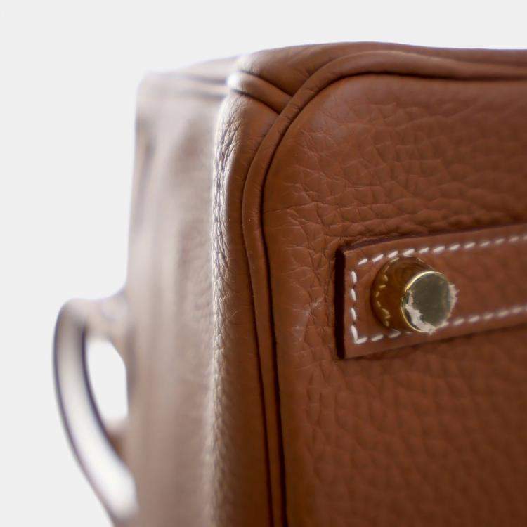 Pre Owned Hermes Gold Togo Birkin 25