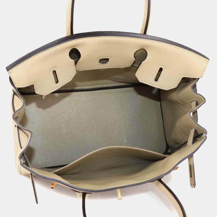 Pre Owned Hermes Birkin 30 Togo Trench Handbag