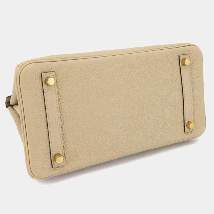 Pre Owned Hermes Birkin 30 Togo Trench Handbag