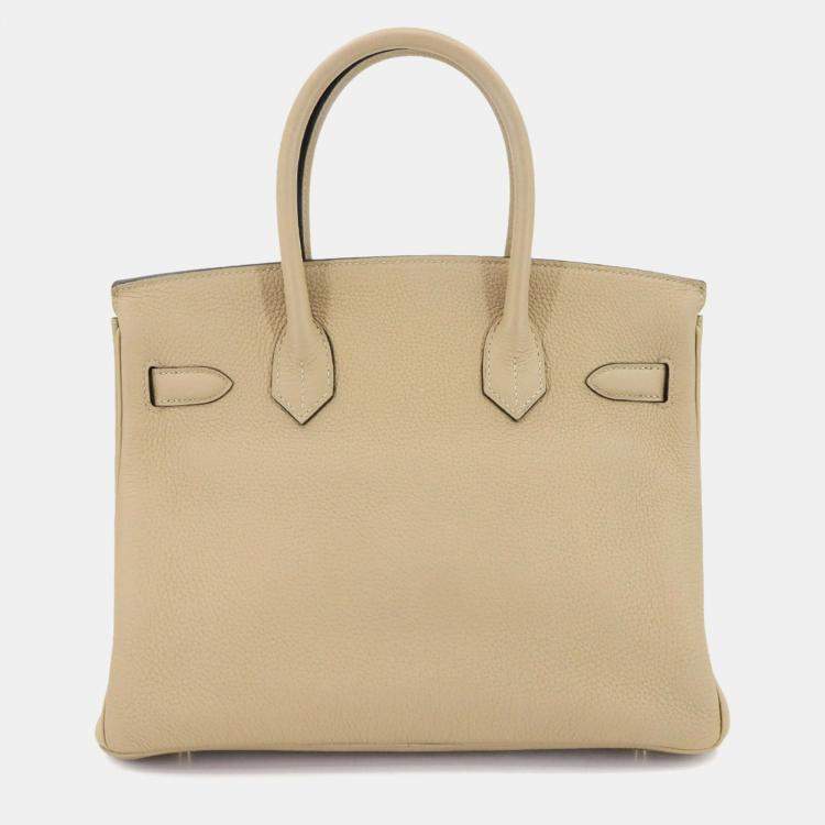 Pre Owned Hermes Birkin 30 Togo Trench Handbag