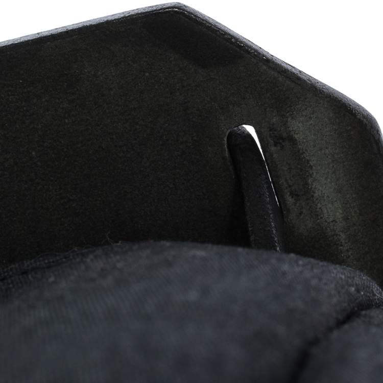 Pre Owned Hermes Black Canvas and Leather 2 in 1 Herbag 31