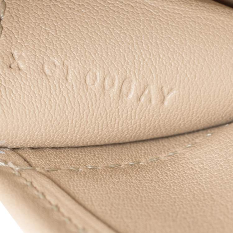 مملوكة مسبقًا Hermes Poussiere Swift Leather Elan 29 Jige Clutch