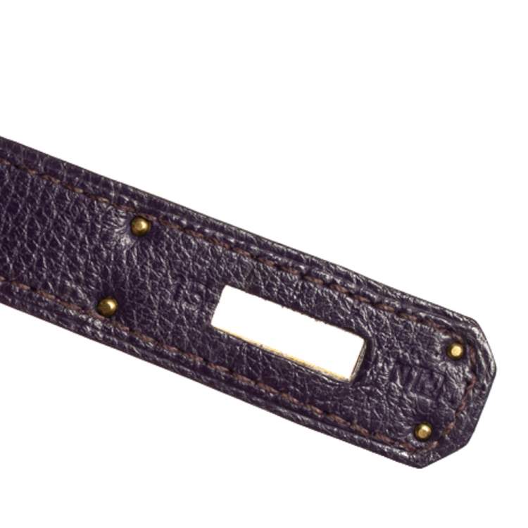 Pre Owned Hermes Iris Togo Leather Kelly Retourne 32 Bag