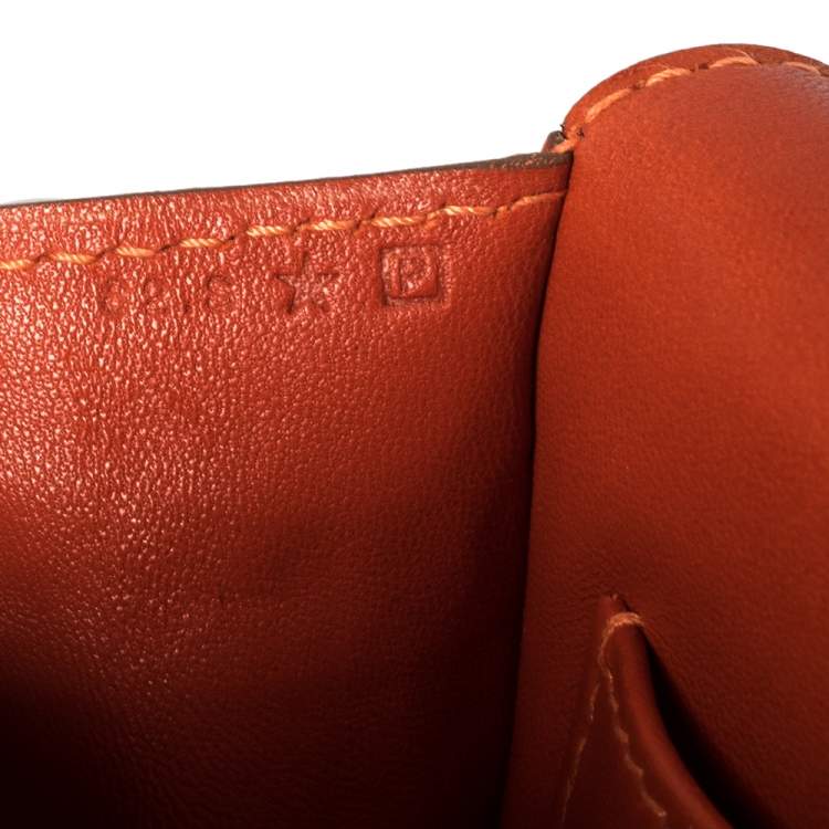 Pre Owned Hermes Pain d’ Epice Matte Alligator Roulis 23 Bag