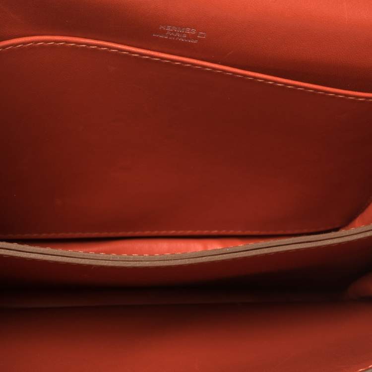 Pre Owned Hermes Pain d’ Epice Matte Alligator Roulis 23 Bag
