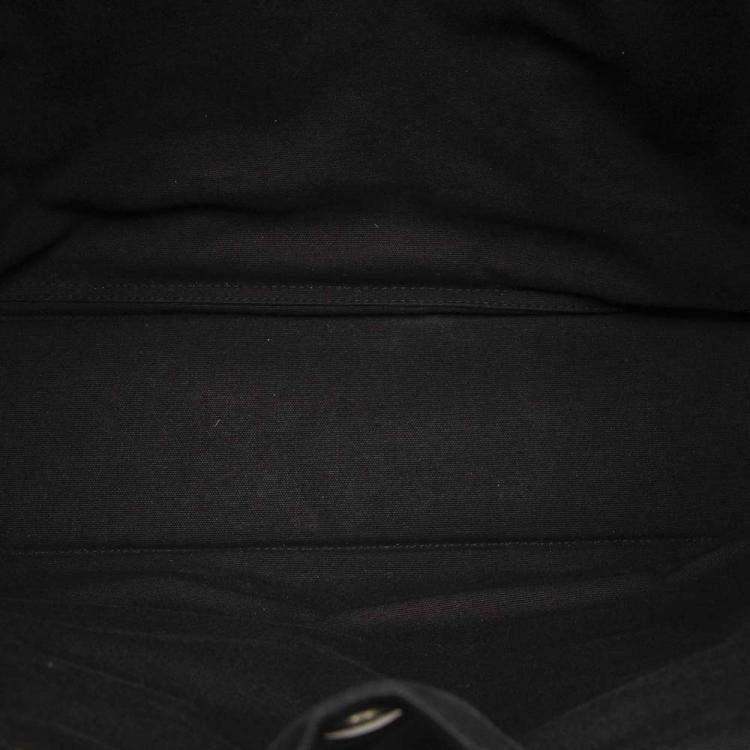 Pre Owned Hermes Black Canvas Fourre Tout GM Tote Bag