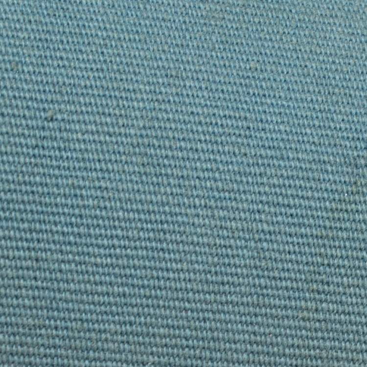 Pre Owned Hermes Natural/Blue Lin Canvas and Leather Herbag Zip 31 Bag