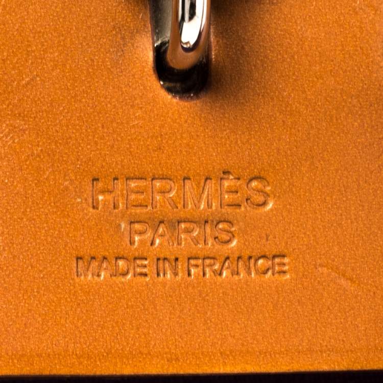 مملوكة مسبقًا Hermes Fauve/Cassis Lin Canvas and Leather Herbag Zip 39 Bag