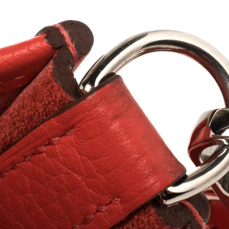 Pre Owned Hermes Capucine Clemence Leather Evelyne TPM Bag