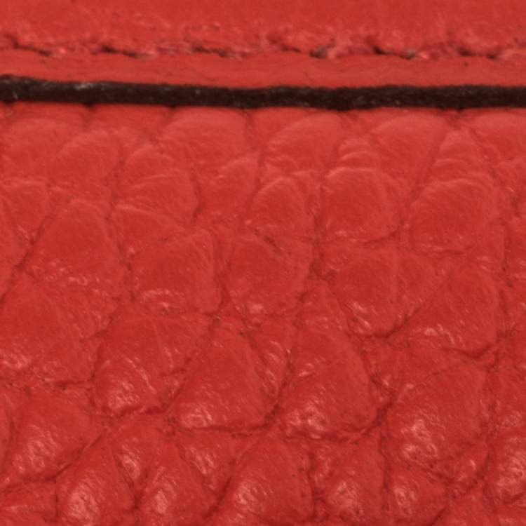 Pre Owned Hermes Capucine Clemence Leather Evelyne TPM Bag