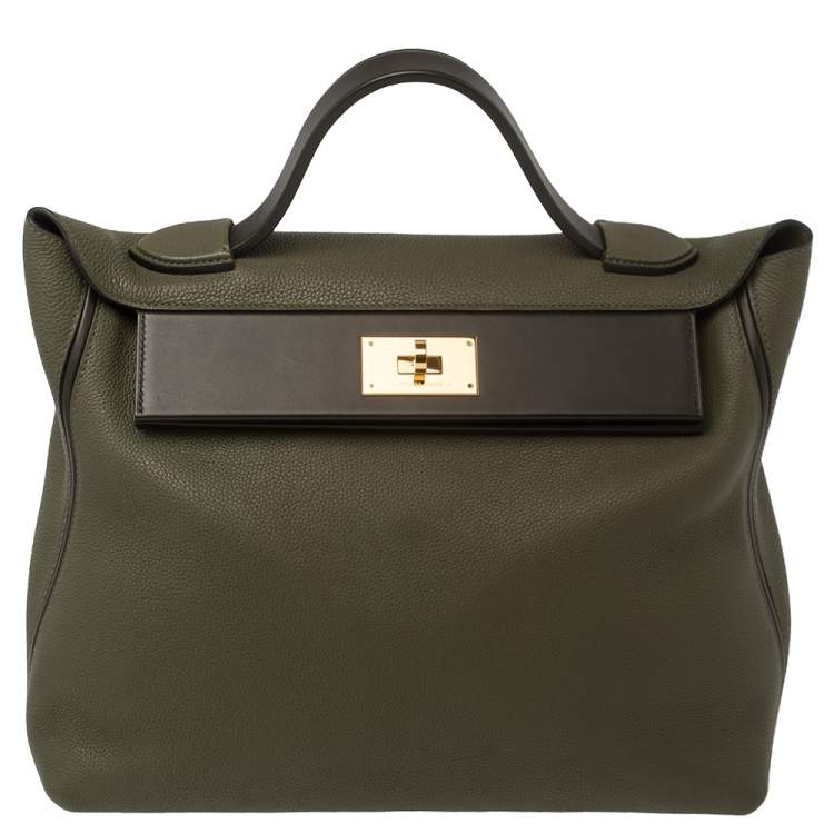 hermes vert olive vert bronze