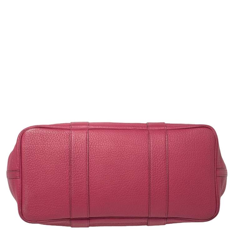 Pre Owned Hermes Tosca Negonda Leather Garden Party 36 Bag