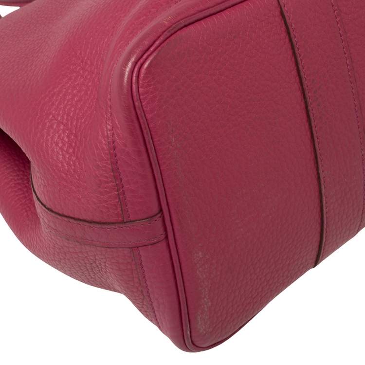 Pre Owned Hermes Tosca Negonda Leather Garden Party 36 Bag