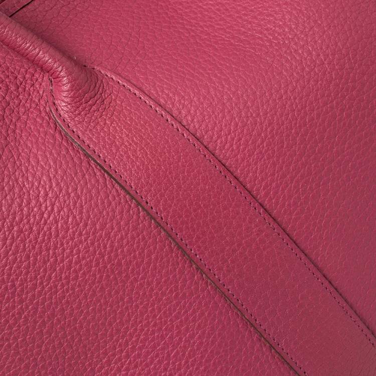 Pre Owned Hermes Tosca Negonda Leather Garden Party 36 Bag