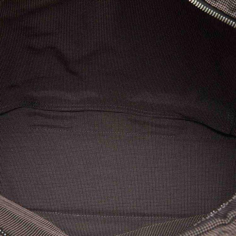 Pre Owned Hermes Grey Canvas Fourre Tout Tote Bag