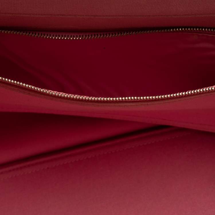 Pre Owned Hermes Rose Pink Canvas Cabag Elan Tote 