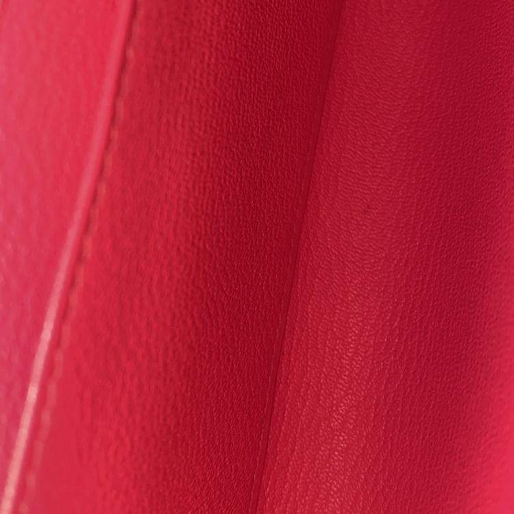 مملوكة مسبقًا Hermès Pink Leather Medor Clutch Bag