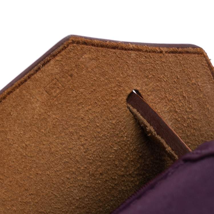 Pre Owned Hermes Fauve/Cassis/Anemone Canvas and Leather Herbag Zip 31 Bag