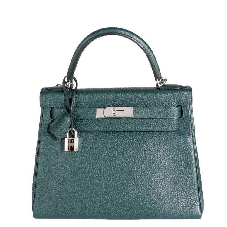 hermes kelly vert cypress