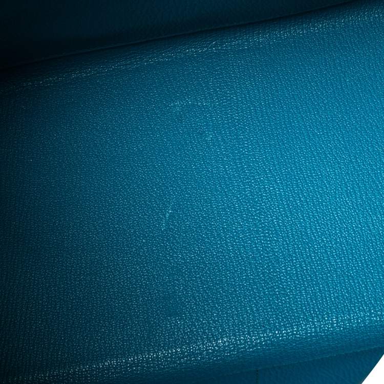 مملوكة مسبقًا Hermes Cobalt Togo Leather Palladium Plated Kelly Retourne 35 Bag