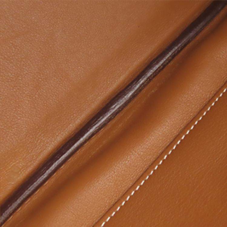 Pre Owned Hermes Brown Swift Leather Palladium Hardware Birkin 30 Bag 