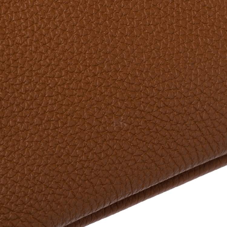 Pre Owned Hermes Gold Togo Leather Gold Finished Birkin 35 Bag