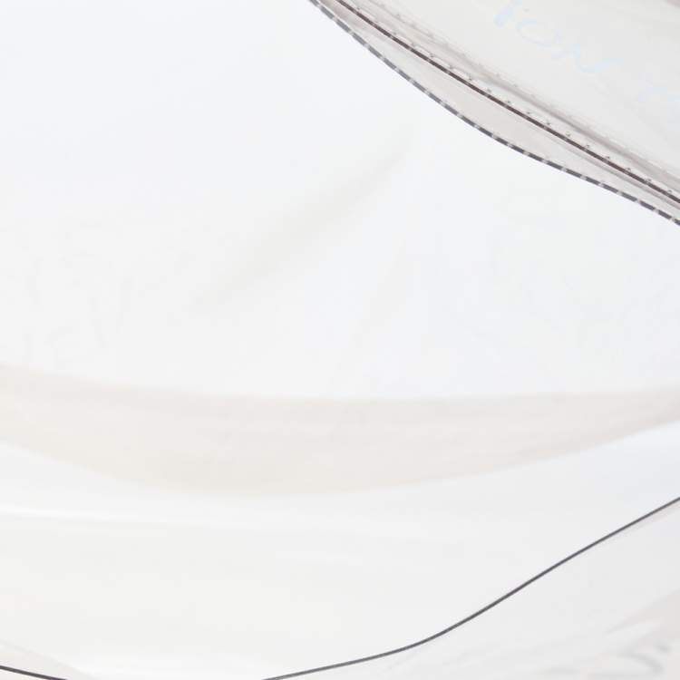 مملوكة مسبقًا Hermes Clear Vinyl Vintage Souvenir Kelly Bag