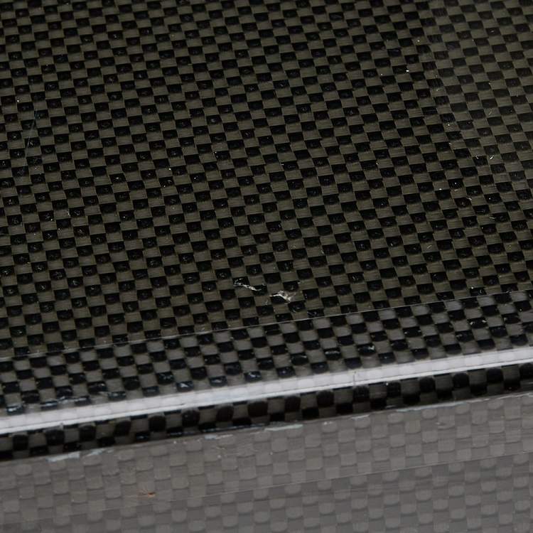 Pre Owned Hermes Naturel Carbon Fiber And Vache Leather Espace 42 Limited Edition Briefcase
