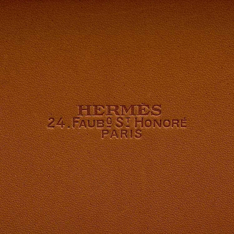 Pre Owned Hermes Naturel Carbon Fiber And Vache Leather Espace 42 Limited Edition Briefcase